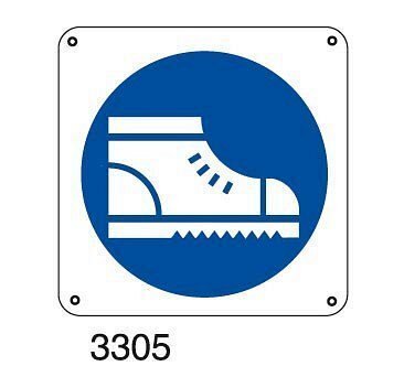 Cartello Obbligo calzature protettive
