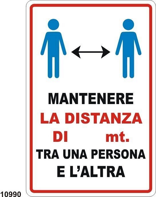 Segnaletica Pavimento Per Distanziamento Sociale - Foto 12