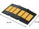 Dosso in Gomma h. 5 cm. OMOLOGATO