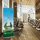 Porta Banner roll up riavvolgibile con borsa per il trasporto
